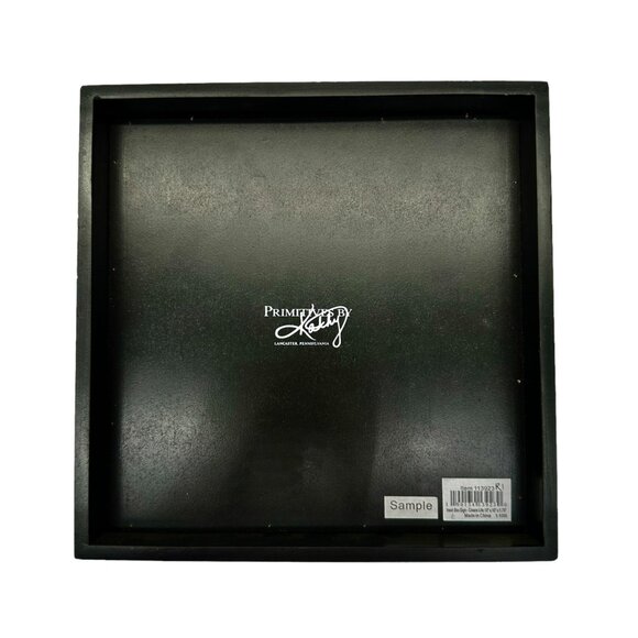 Primitives by Kathy Inset Box Sign 10 x 10 x 2 Black Create Life NEW - Picture 3 of 5